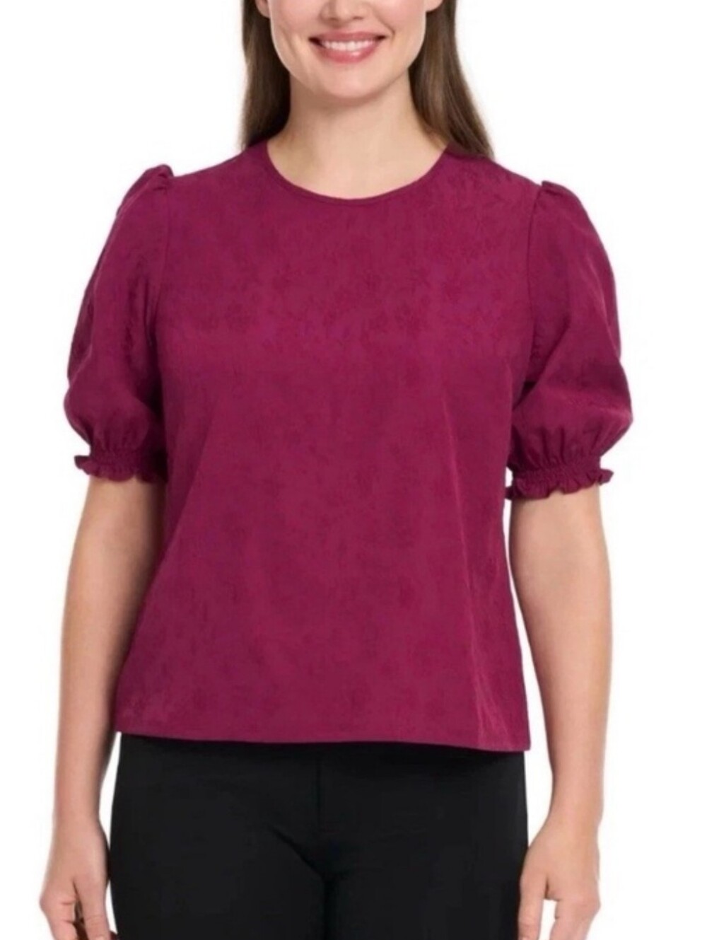 Ted Baker Women's Puff Sleeve Blouse - Berry